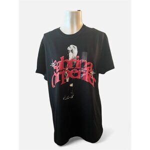 new! Sabrina Carpenter Black T-shirt sz L